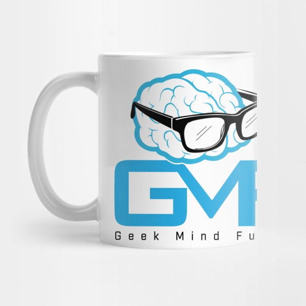 Geek Mind Fusion Logo - Vertical (Light Colors) by GeekMindFusion